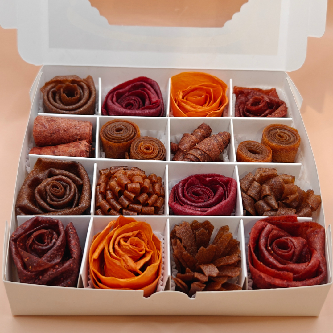 Assorted Pastila Box – Mixed Fruit Shapes & Flavors