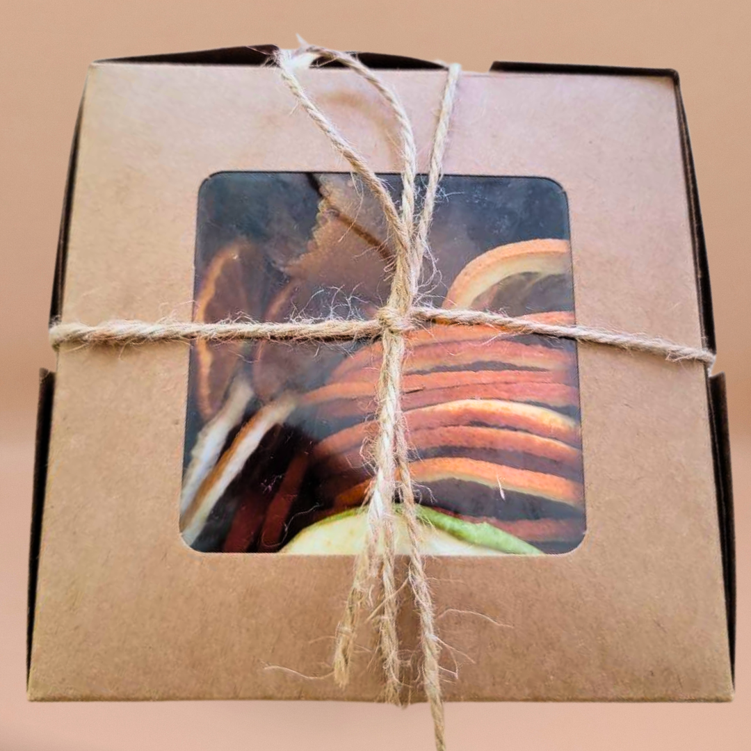 Gift Box with Two Pastila Rolls & Dried Fruit