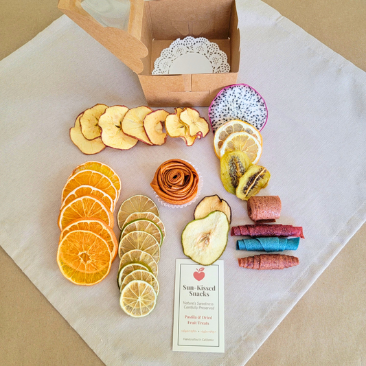 Variety Box with Dried Fruit Slices & Pastila Rose
