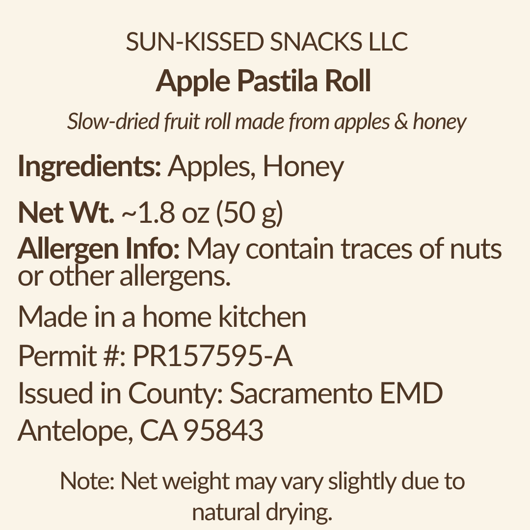 Apple Pastila