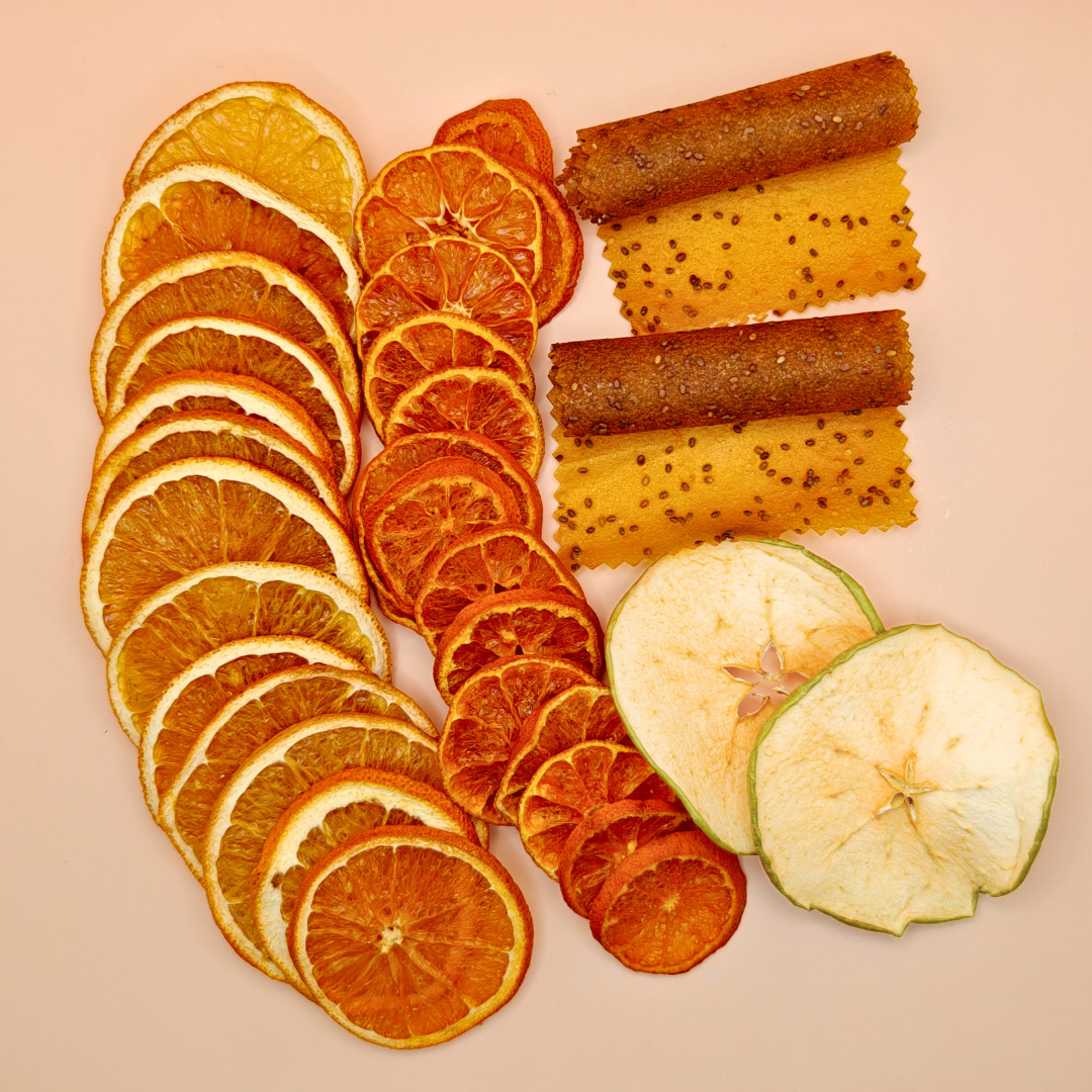 Gift Box with Two Pastila Rolls & Dried Fruit