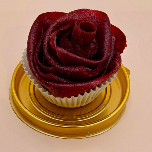 Single Rose Pastila – Customizable Fruit Leather Bloom